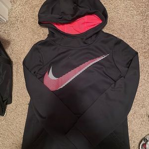 black nike dri fit hoodie